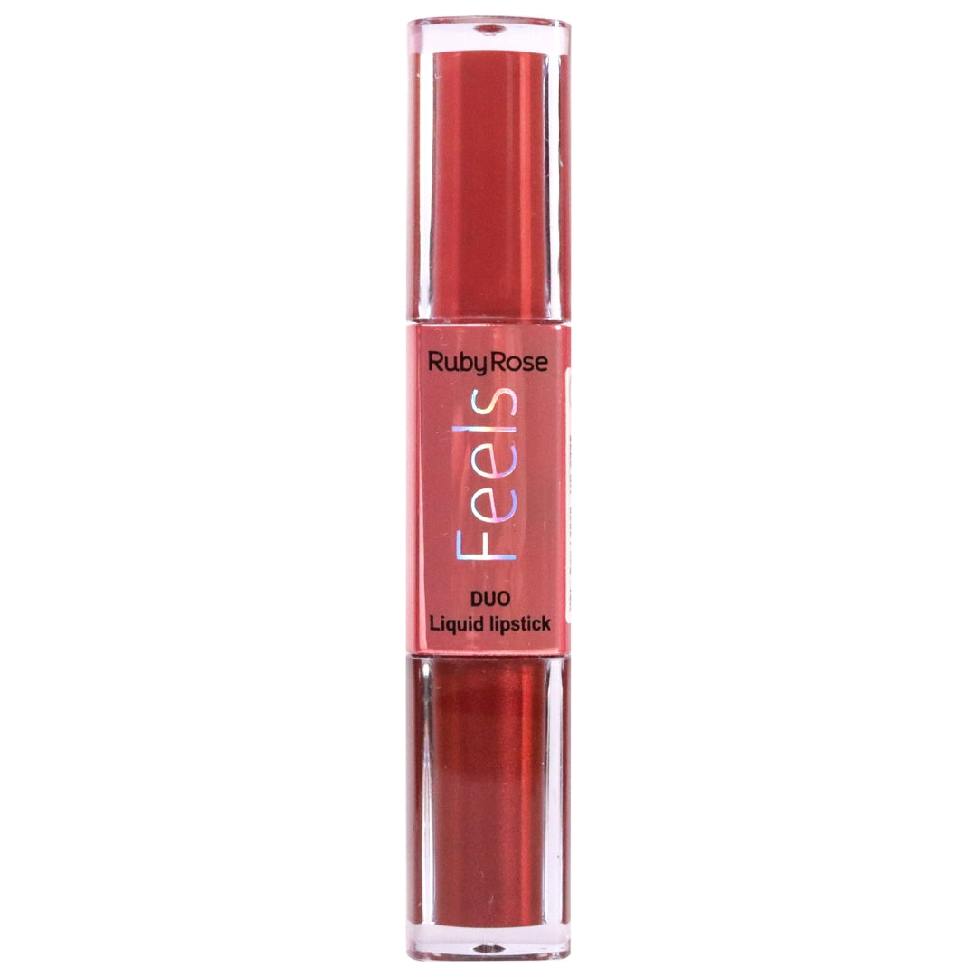 Labial Líquido Duo Ruby Rose